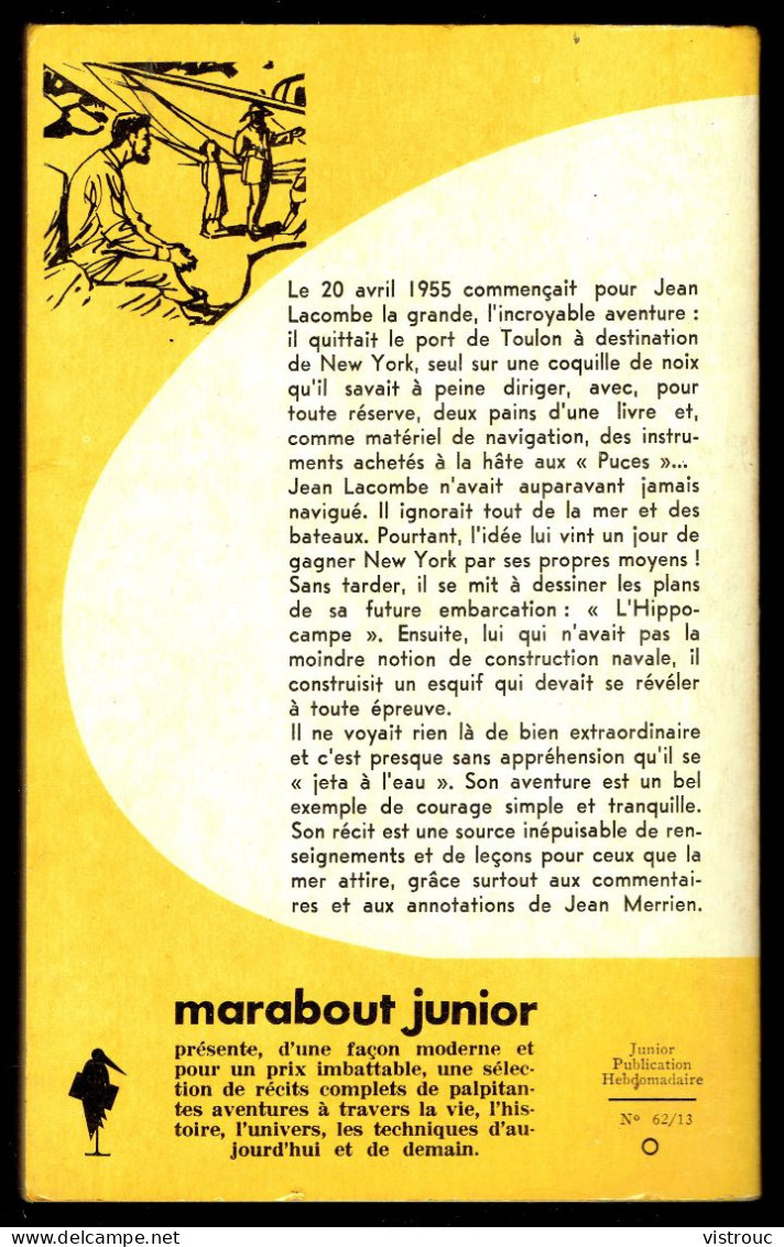 "A Moi L'Atlantique !", Par Jean LACOMBE - MJ N° 219 - Récit - 1962. - Marabout Junior