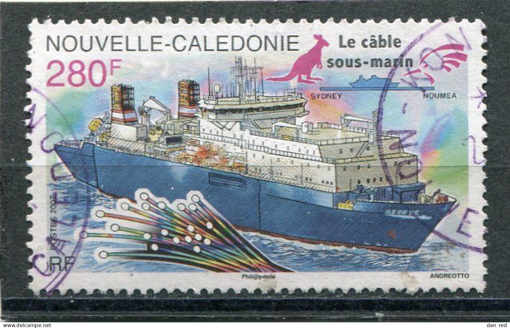 NOUVELLE CALEDONIE  N°  1002  (Y&T)  (Oblitéré) - Oblitérés