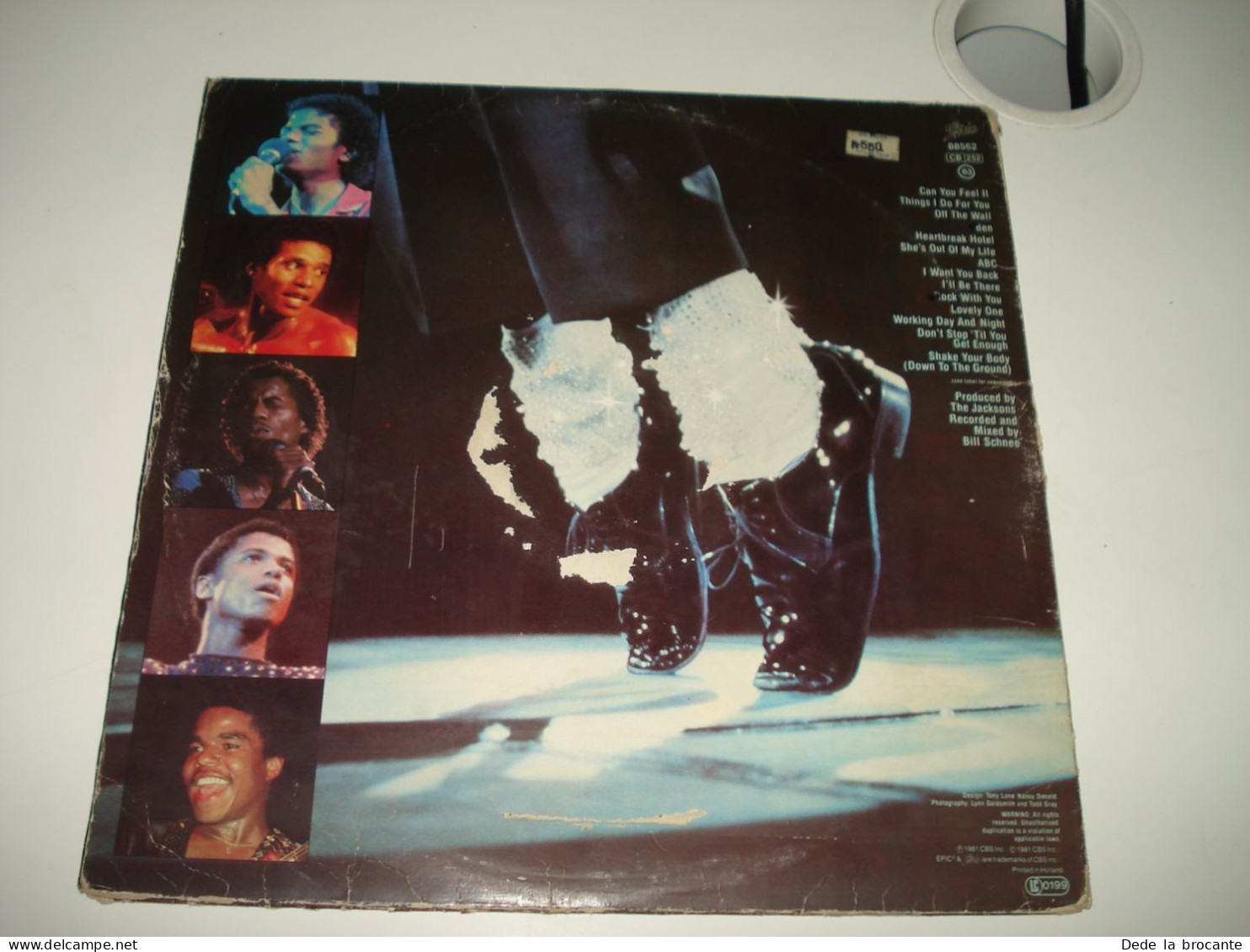 B11 / The Jacksons – Live - 2 X LP  – Epic – 88562 - Holland 1981 - EX+/G - Disco, Pop