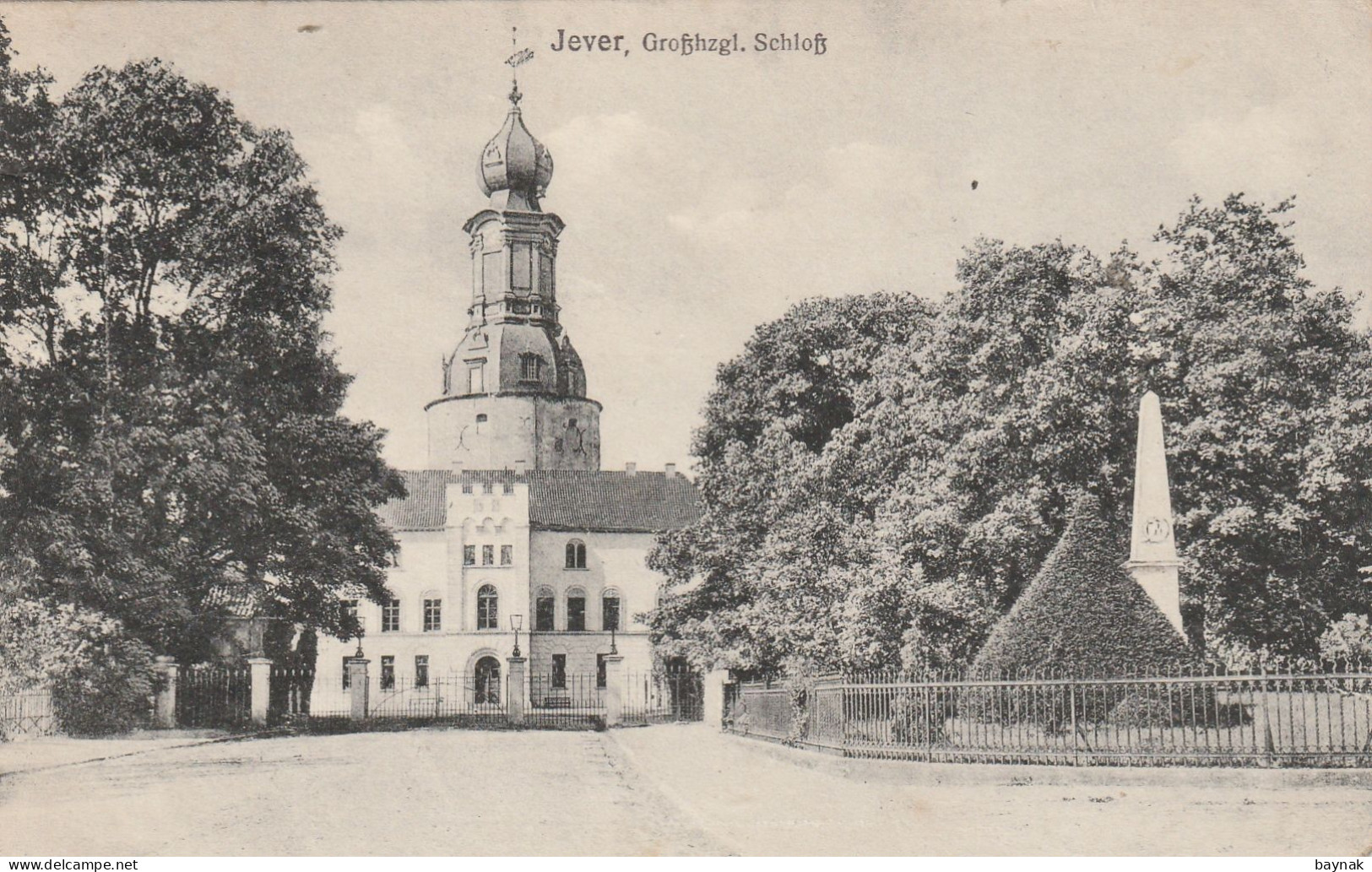 DE72  --  JEVER  --  GROSSHZGL. SCHLOSS    --  OSTFRIESLAND  --  1910 - Jever