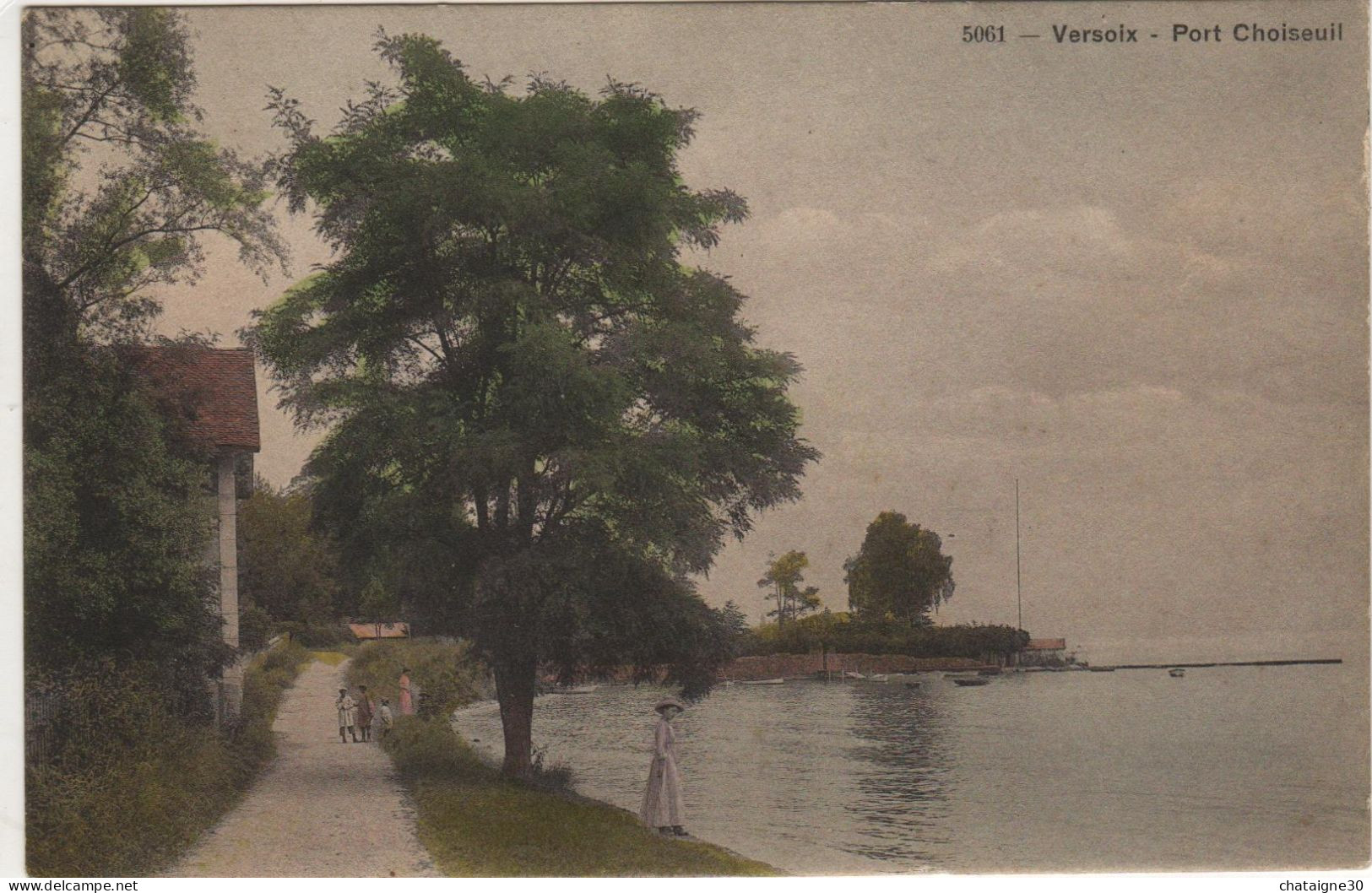 VERSOIX - Port Choiseuil (Choiseul) 1913 TBE - Versoix