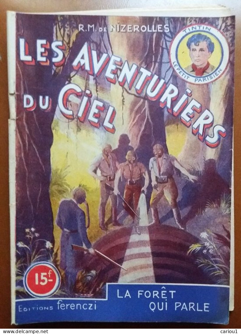 C1  Nizerolles LES AVENTURIERS DU CIEL # 14 La Foret Qui Parle 1950 SF PORT INCLUS France - Avant 1950