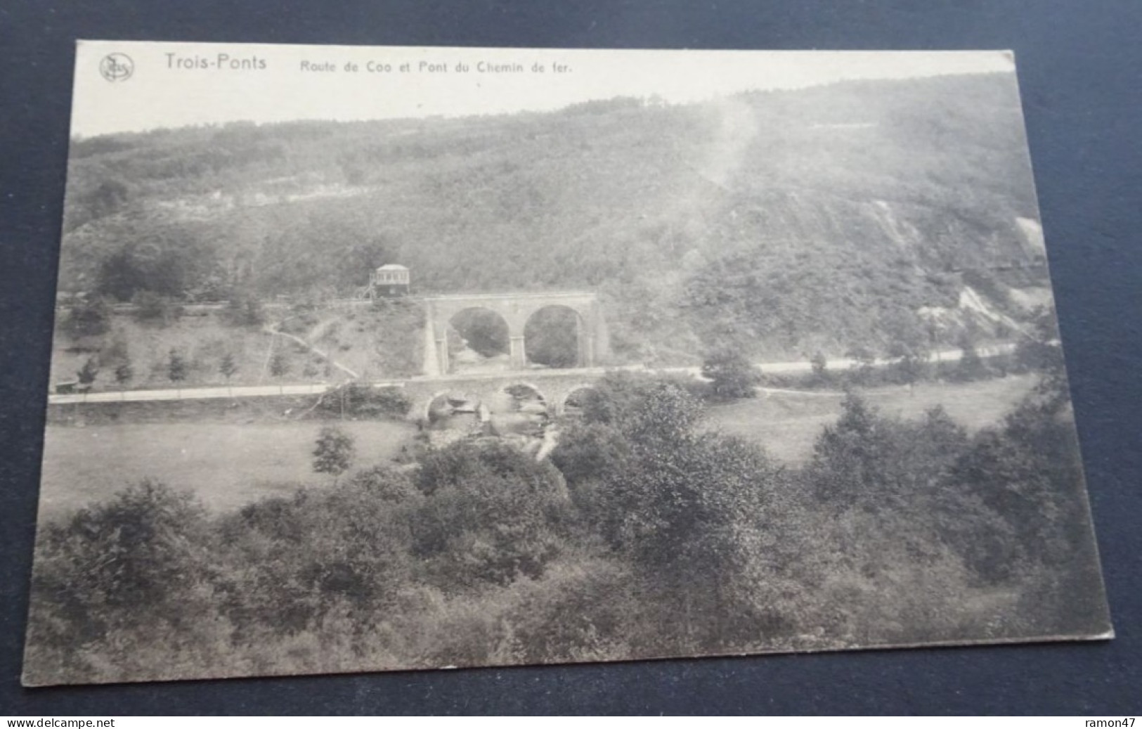 Trois-Ponts - Route De Coo Et Pont Du Chemin De Fer - Edit. Maison G. Guilmin-Defresne, Trois-Ponts - Trois-Ponts