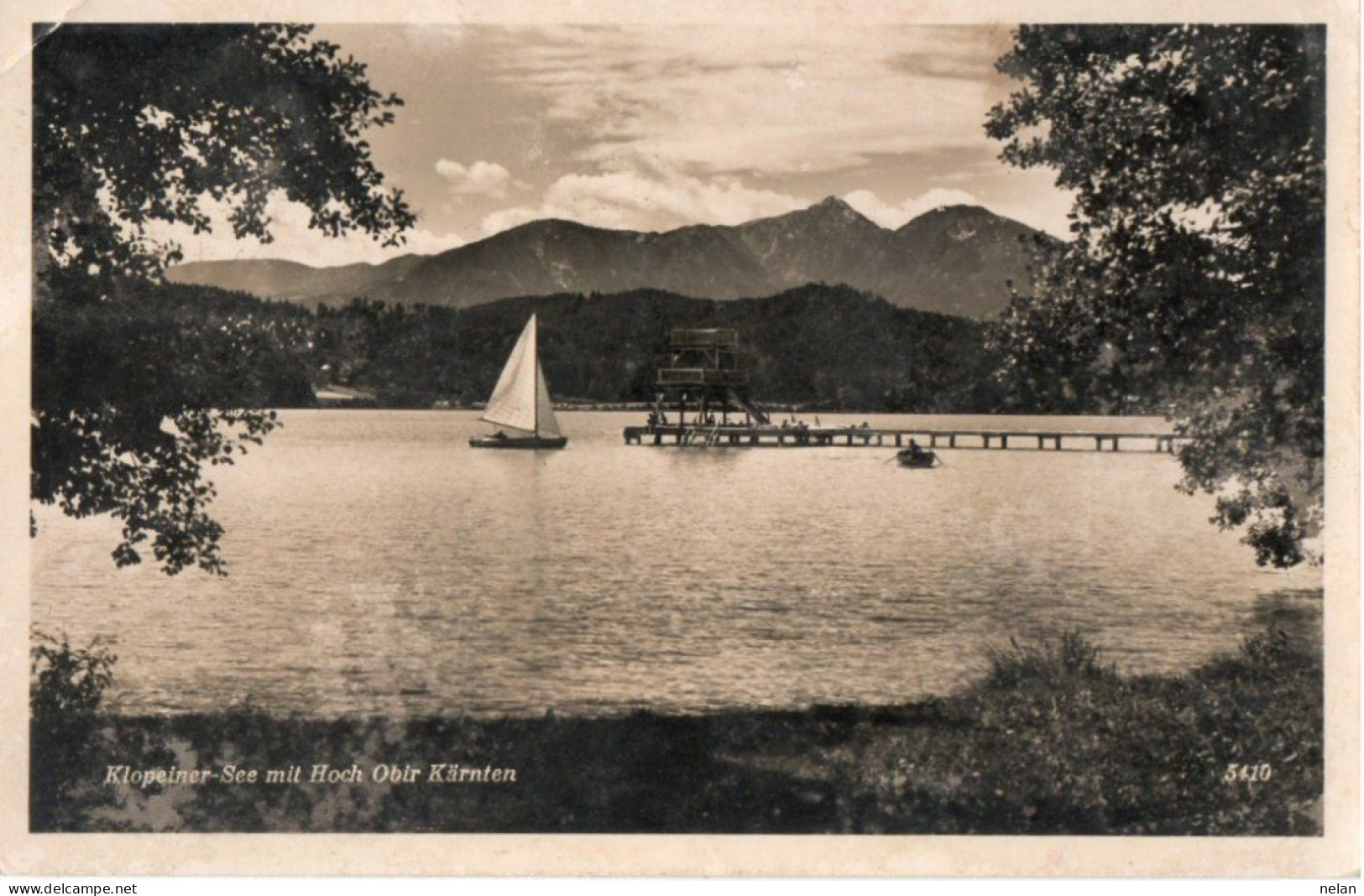 KLOPEINER SEE MIT HOCH OBIR KARNTEN - Klopeinersee-Orte