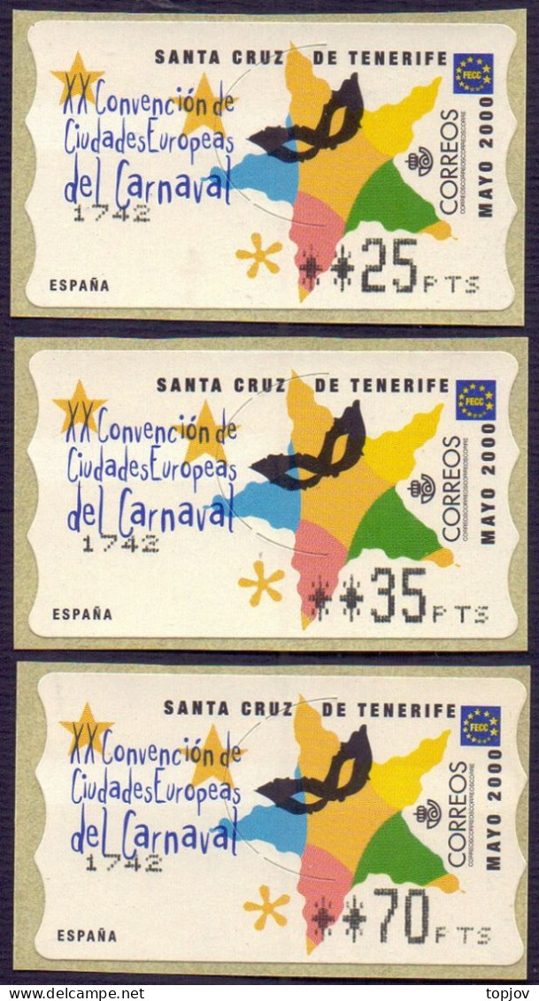 ESPANA - SANTA KRUZ DE TENERIFE  CONVENCION CARNEVAL - **MNH - 2000 - Carnival