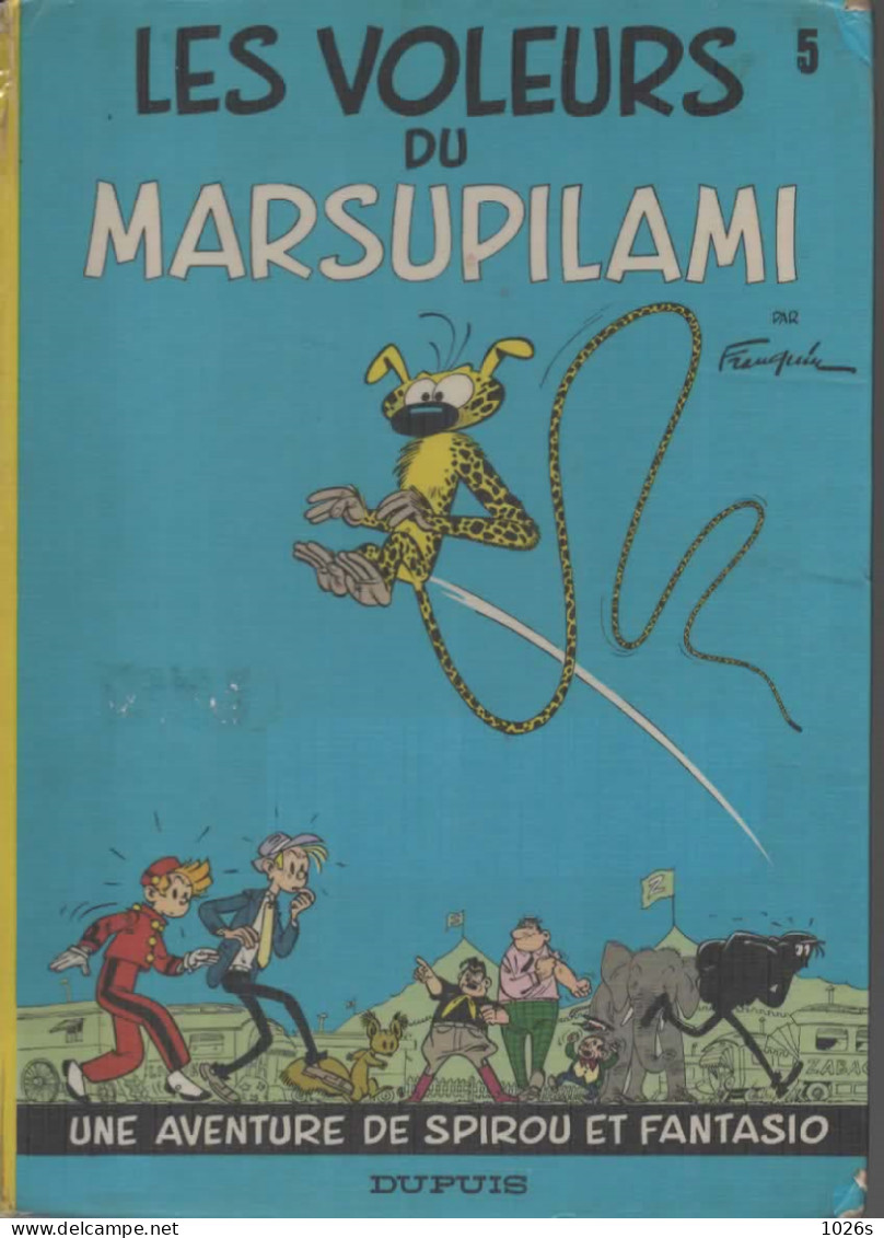 B.D.SPIROU ET FANTASIO - LES VOLEURS DU MARSUPILAMI  -  1989 - Spirou Et Fantasio