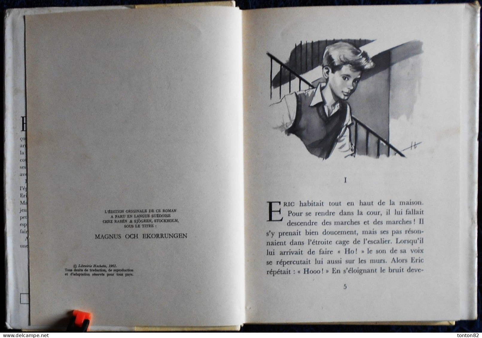 Hans Peterson - ERIC Et L'écureuil - Idéal Bibliothèque  207 - ( 1961 ) . - Ideal Bibliotheque
