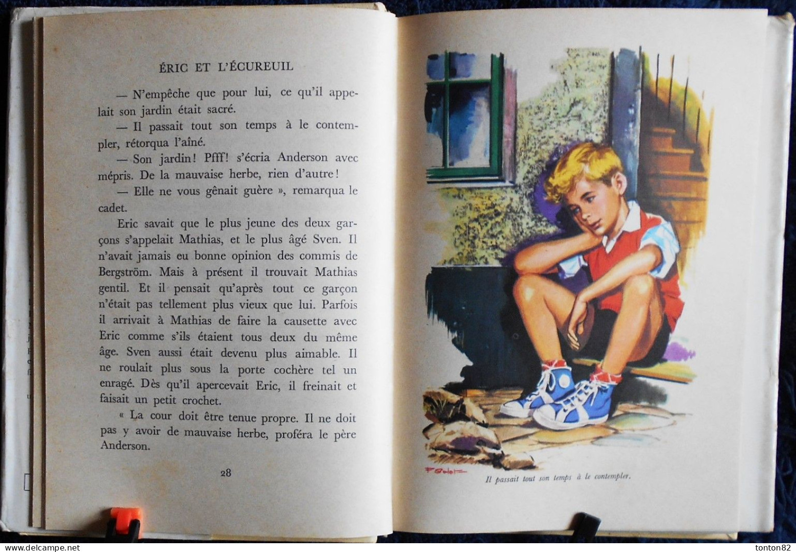 Hans Peterson - ERIC et l'écureuil - Idéal Bibliothèque  207 - ( 1961 ) .