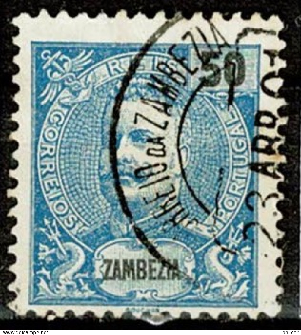 Zambézia, 1898, # 20, Used - Zambezië