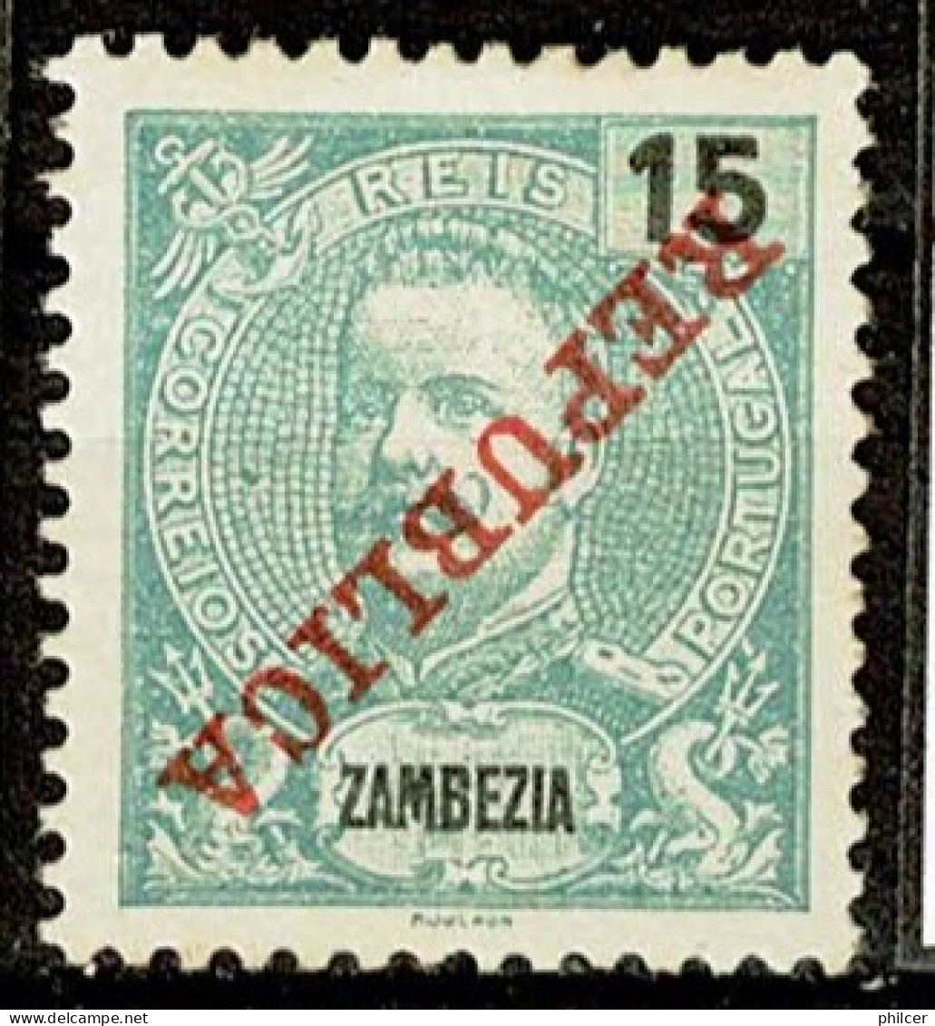 Zambézia, 1911, # 58, MH - Zambezië