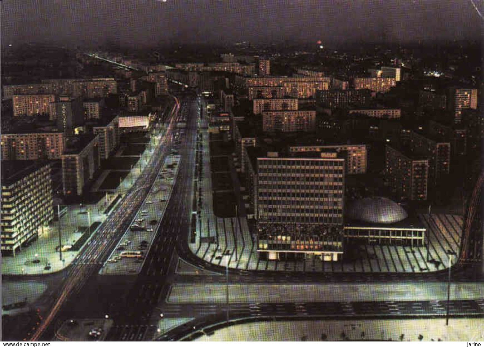 Germany, Berlin, Interhotel Stadt Berlin, Nacht, Gebraucht 1981 - Spandau