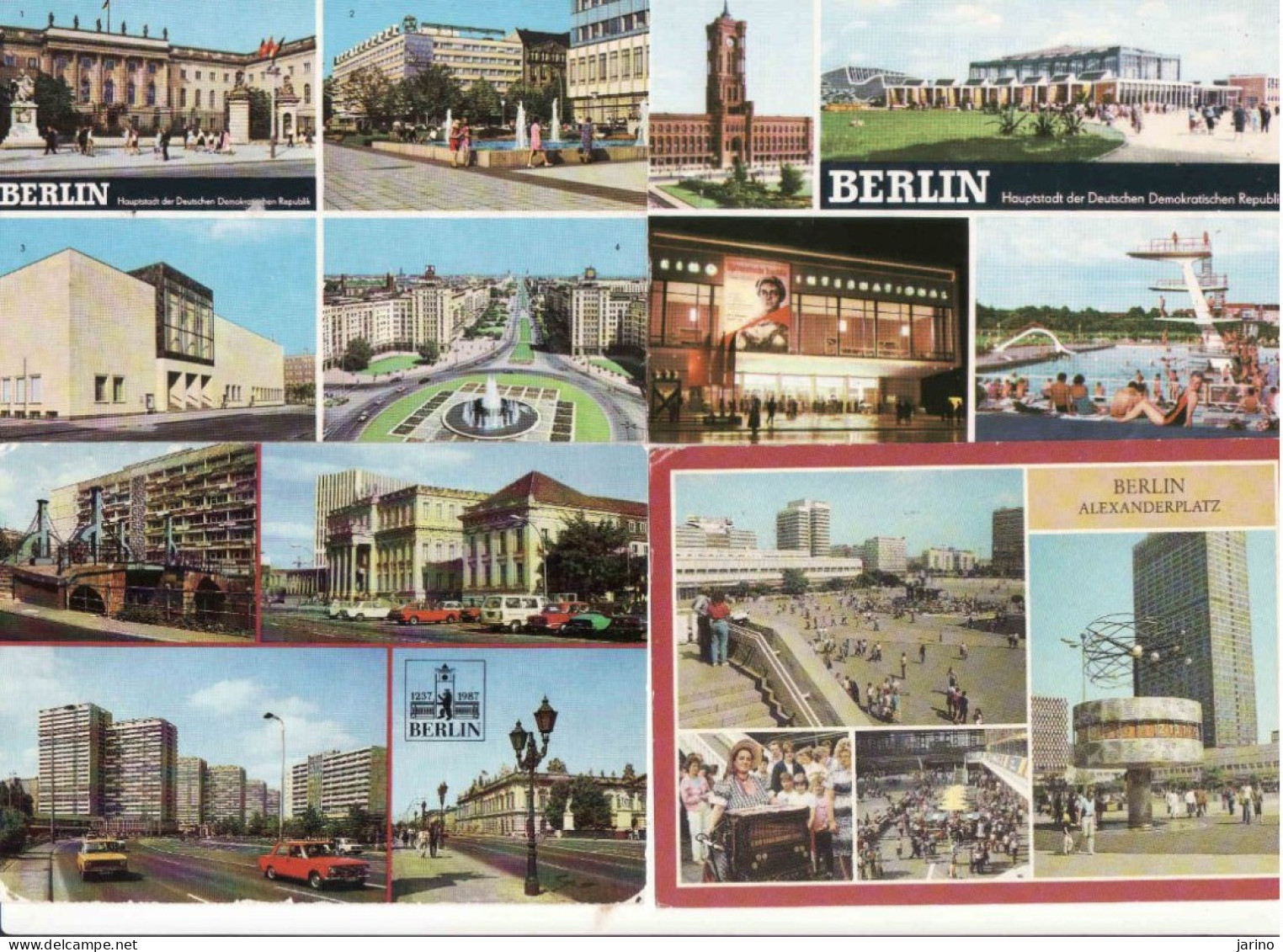 Germany, Berlin, 4 Postcards, Gebraucht - Spandau