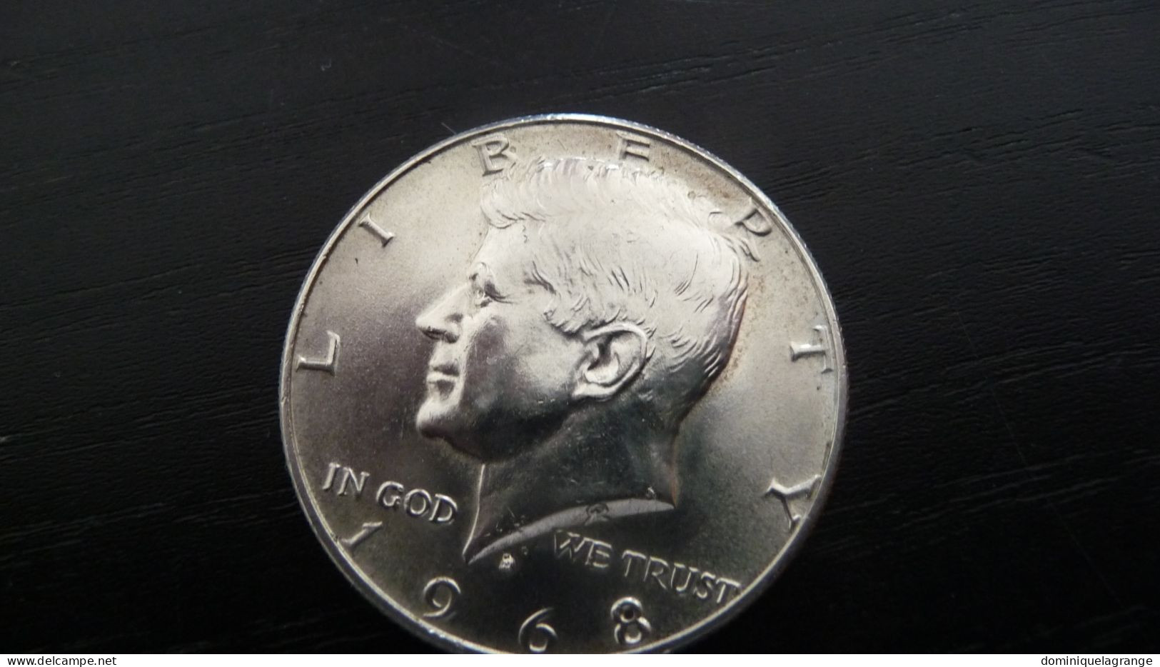 Pièce Argent 1/2 Dollar Kennedy De 1968 - Autres – Amérique