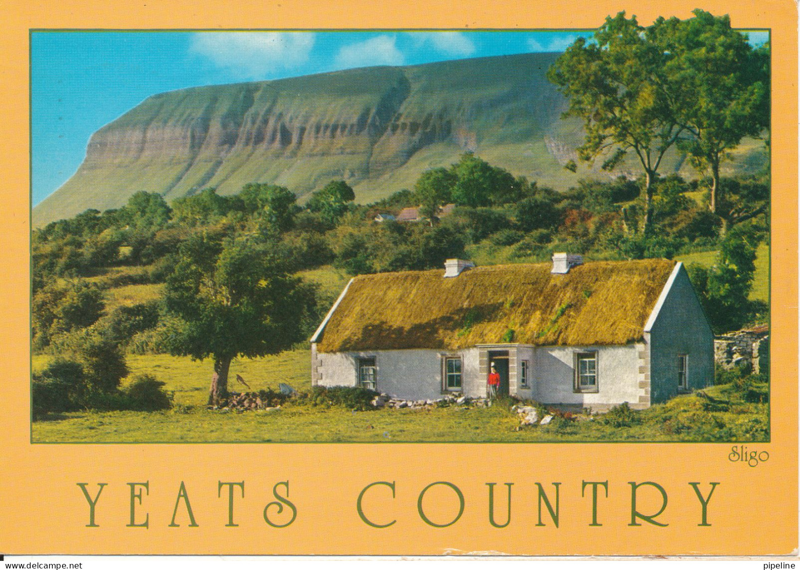 Ireland Postcard YEATS COUNTRY SLIGO Sent To Denmark Nas Na Riogh 30-12-1987 - Sligo