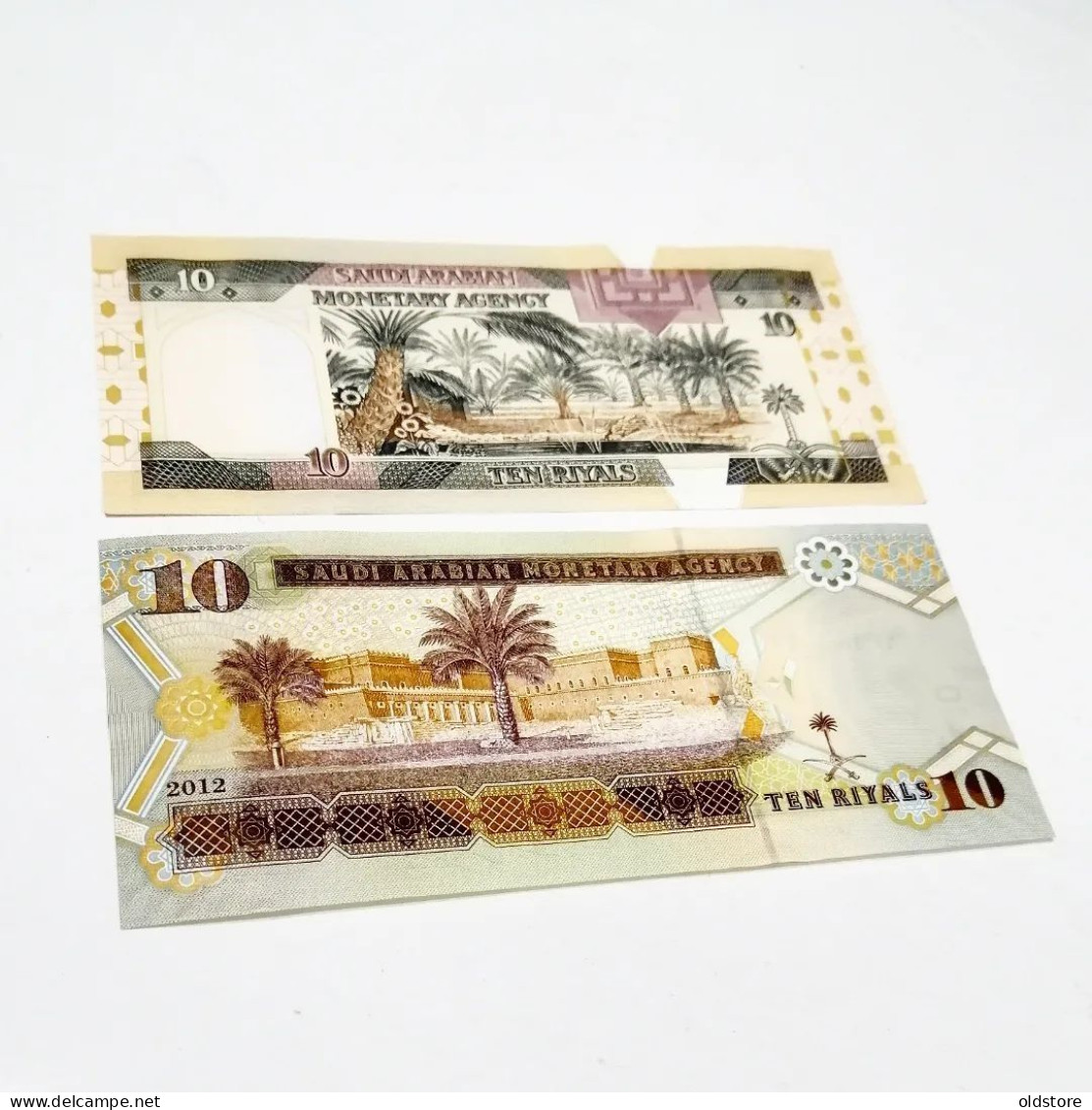 Saudi Arabia - (Set Of 2 Notes Of 10 Ryals With Same Fancy Serial Number 100096 ) - King Fahad & King Abdulla - UNC - Arabie Saoudite