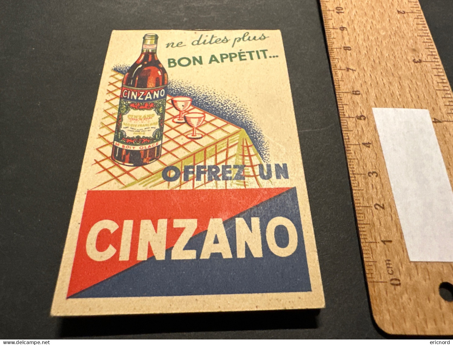 Carnet CINZANO - Alcohols