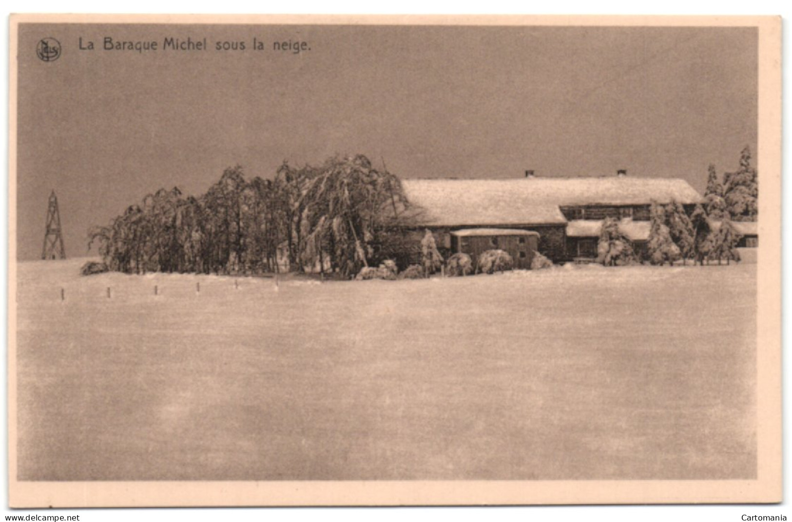 La Baraque Michel Sous La Neige - Jalhay