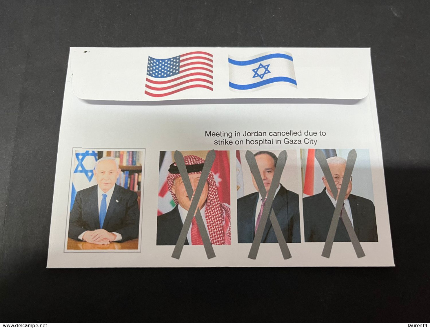 20-10-2023 (4 U 43) USA - President Biden Visit To Tel Aviv In Israel (during Gaza - Israel War) 18-10-2023 - Altri & Non Classificati