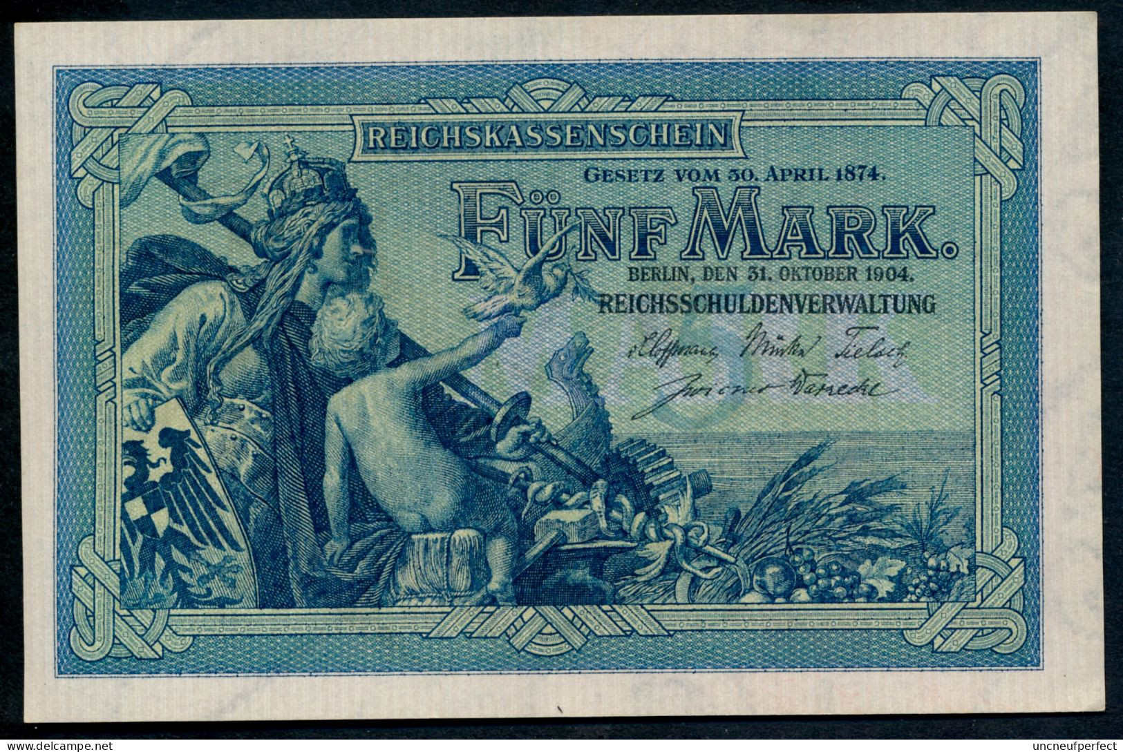 Pick8b - 5 Mark 1904  Ro 22b  7 Chiffres ** UNC  NEUF ** - 5 Mark