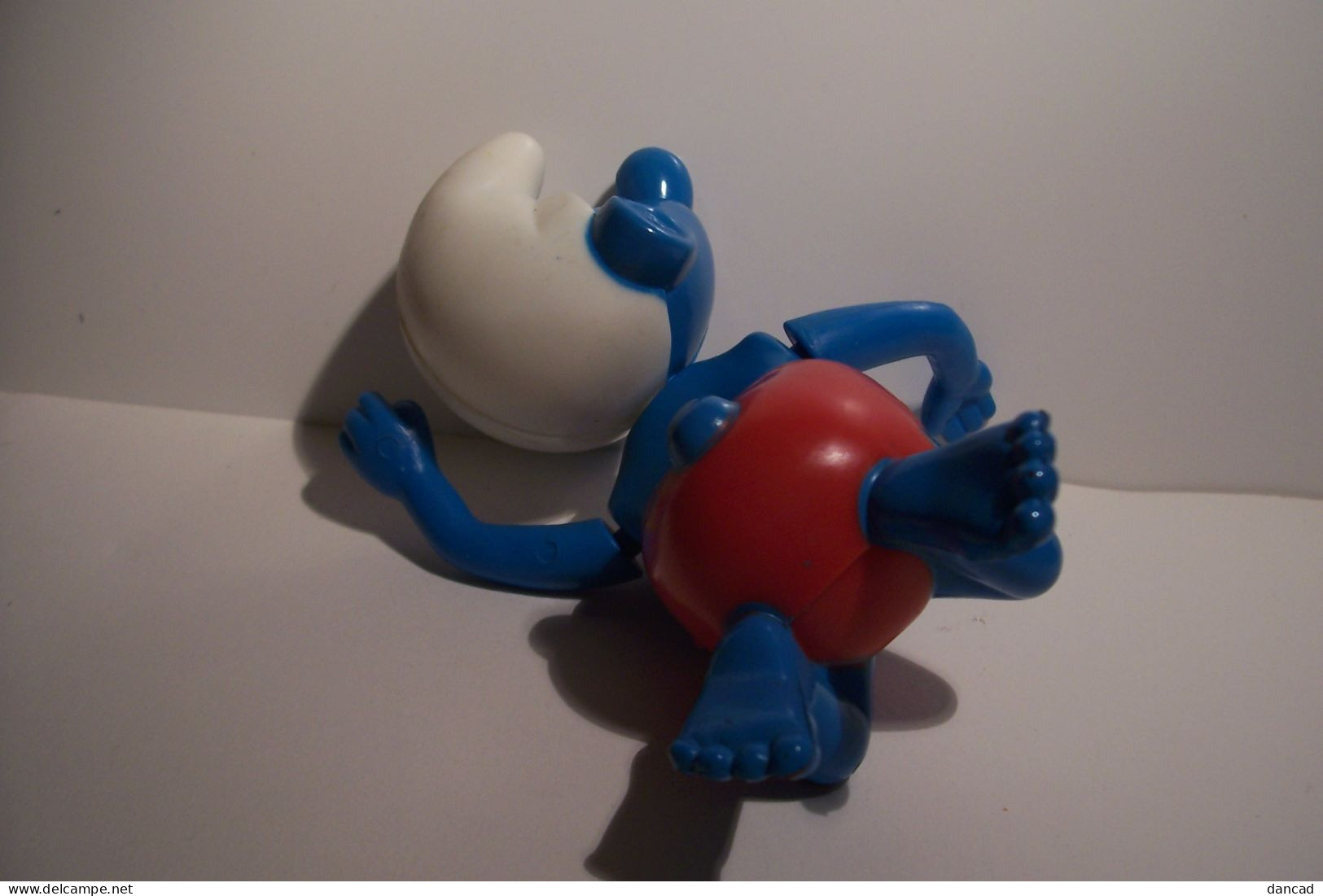 SCHTROUMPFS  -  SCHTROUMPF  NAGEUR  - ( Articulé )- NATATION - - Smurfen