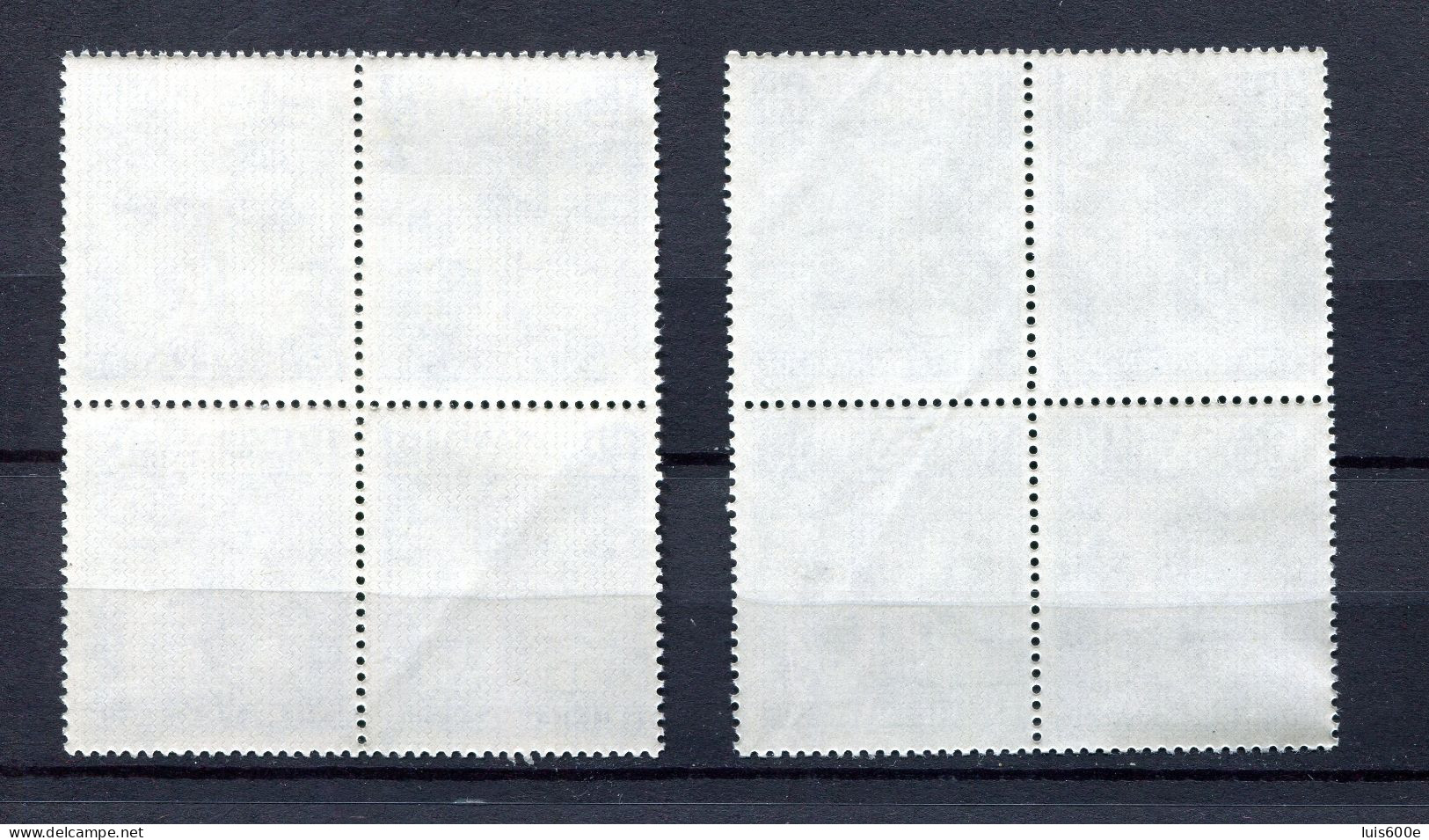 1940.RUMANIA.YVERT 595/96**.NUEVOS SIN FIJASELLOS.(MNH).BLOQUE / 4 - Unused Stamps