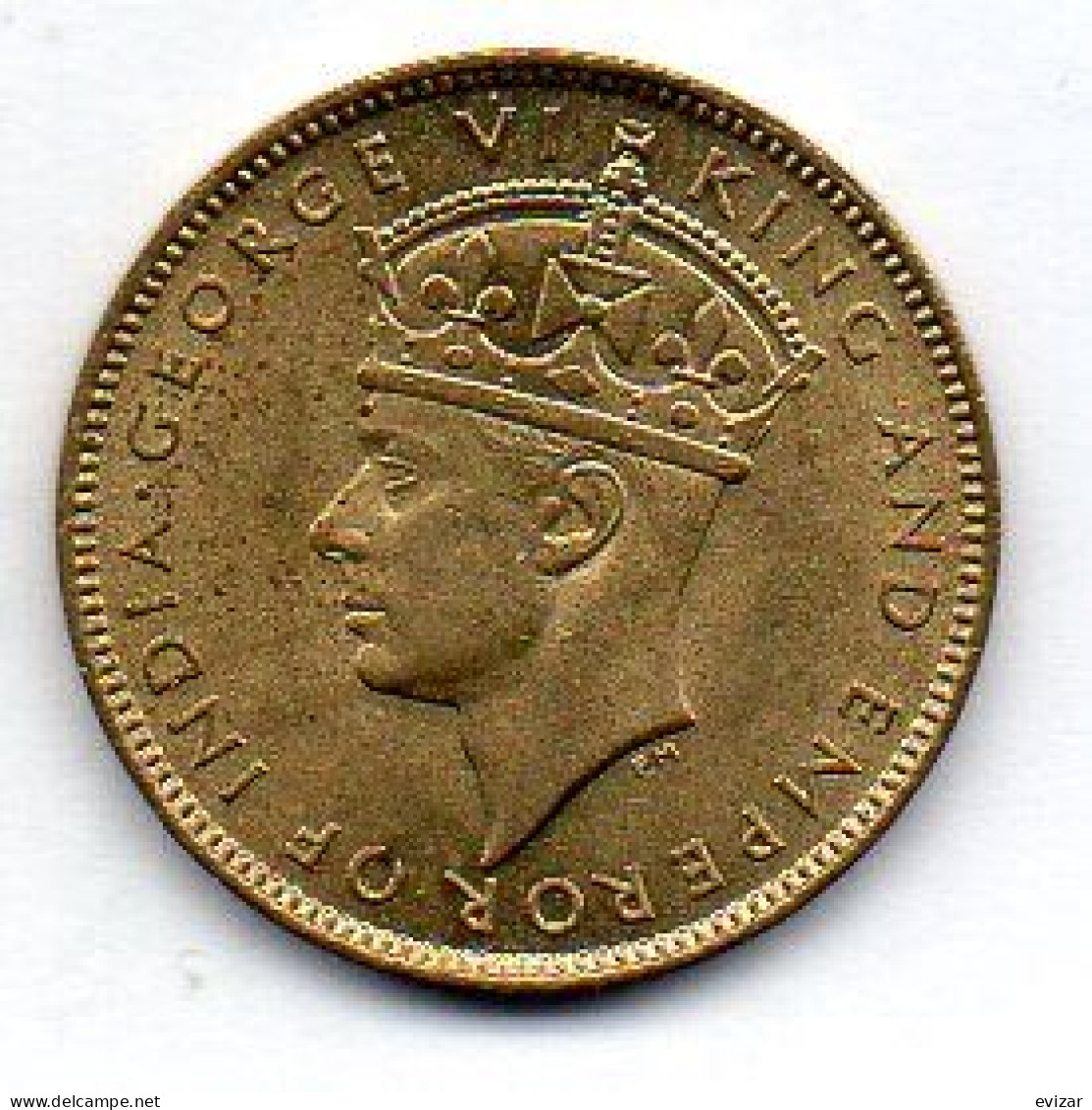 JAMAICA - 1 Farthing, Nickel-Brass, Year 1945, KM # 30 - Jamaica