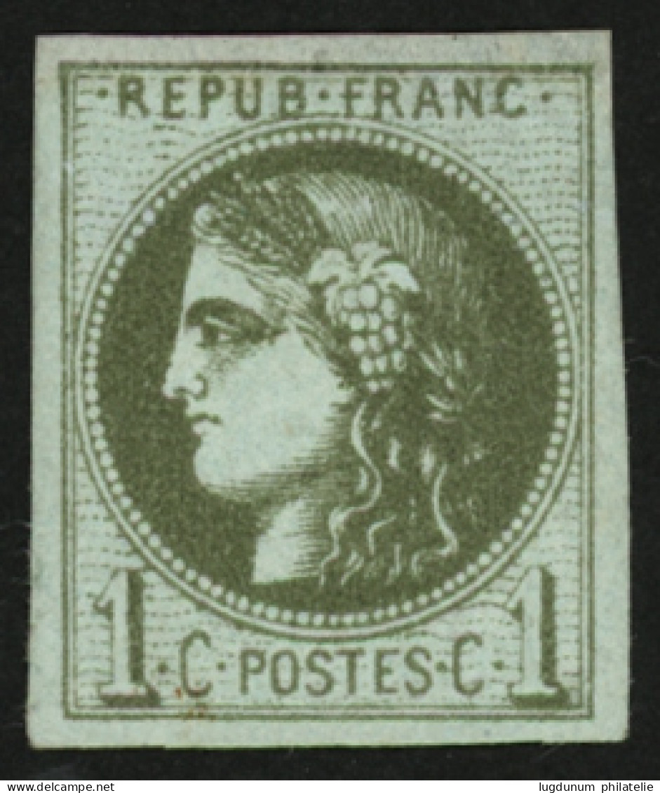 1c BORDEAUX Report 3 Neuf * Quasiment **. Superbe. - 1870 Ausgabe Bordeaux