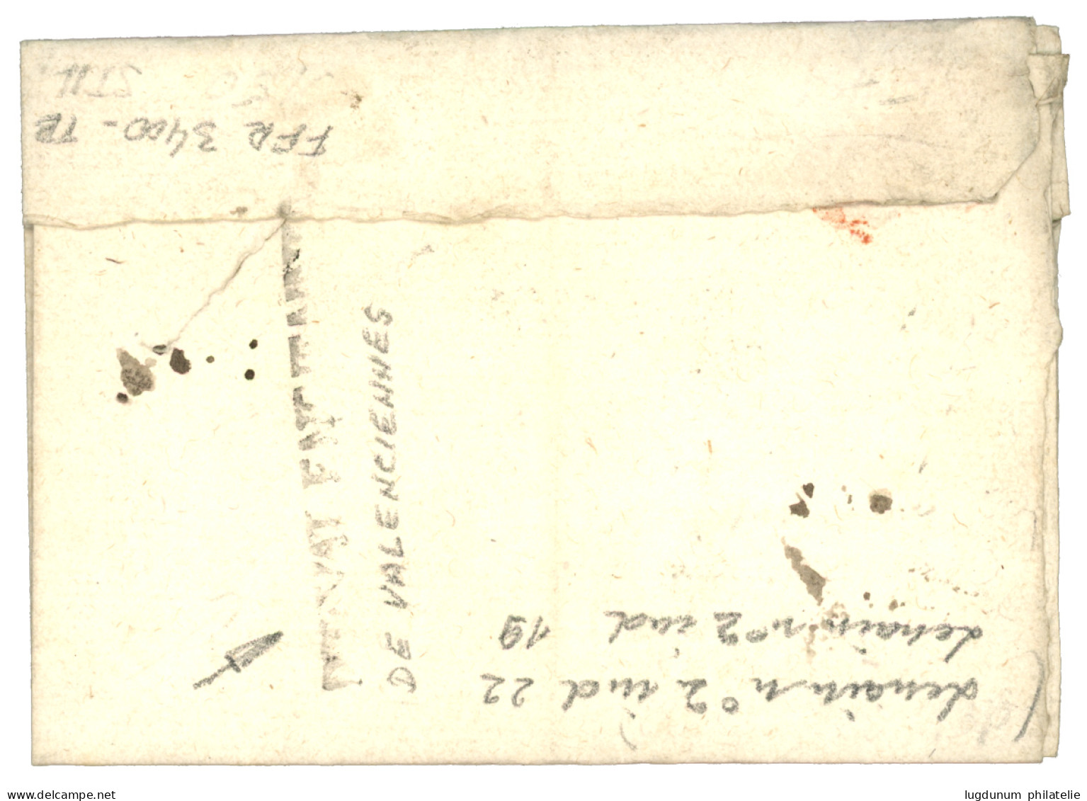 ARDENNES - GIVET Via CHARLEMONT : 1715 CHARL. (Lenain 2) Sur Lettre Avec Texte Daté "GIVET". Indice 22. TTB. - 1701-1800: Précurseurs XVIII