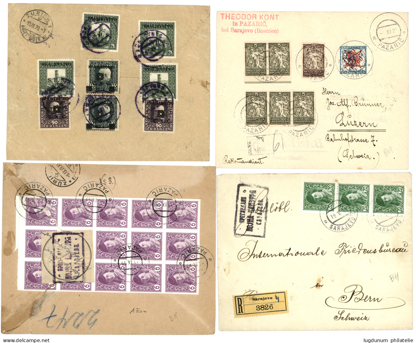 BOSNIA : Lot Of 12 Covers. See Website. Vvf. - Bosnien-Herzegowina