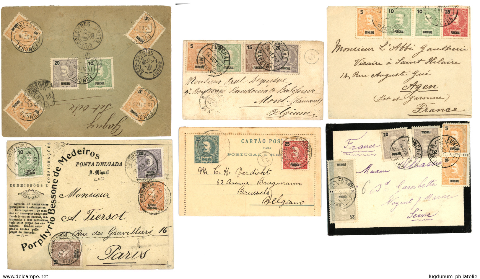 PORTUGUESE COLONIES : Lot Of 41 Covers. Se Website.  Vf. - Sonstige & Ohne Zuordnung