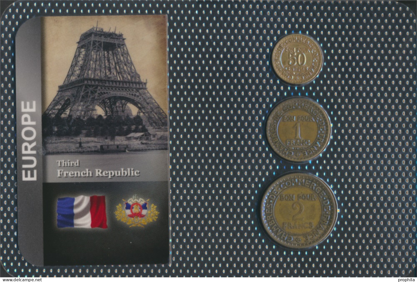 Frankreich Sehr Schön Kursmünzen Sehr Schön Ab 1920 50 Centimes Bis 2 Francs (10091482 - Altri & Non Classificati