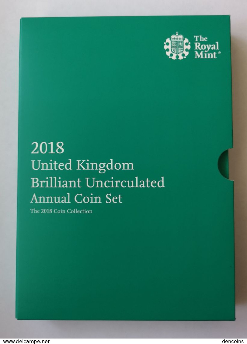 UNITED KINGDOM 2018 GREAT BRITAIN BU SET – ORIGINAL - GRAN BRETAÑA GB - Mint Sets & Proof Sets