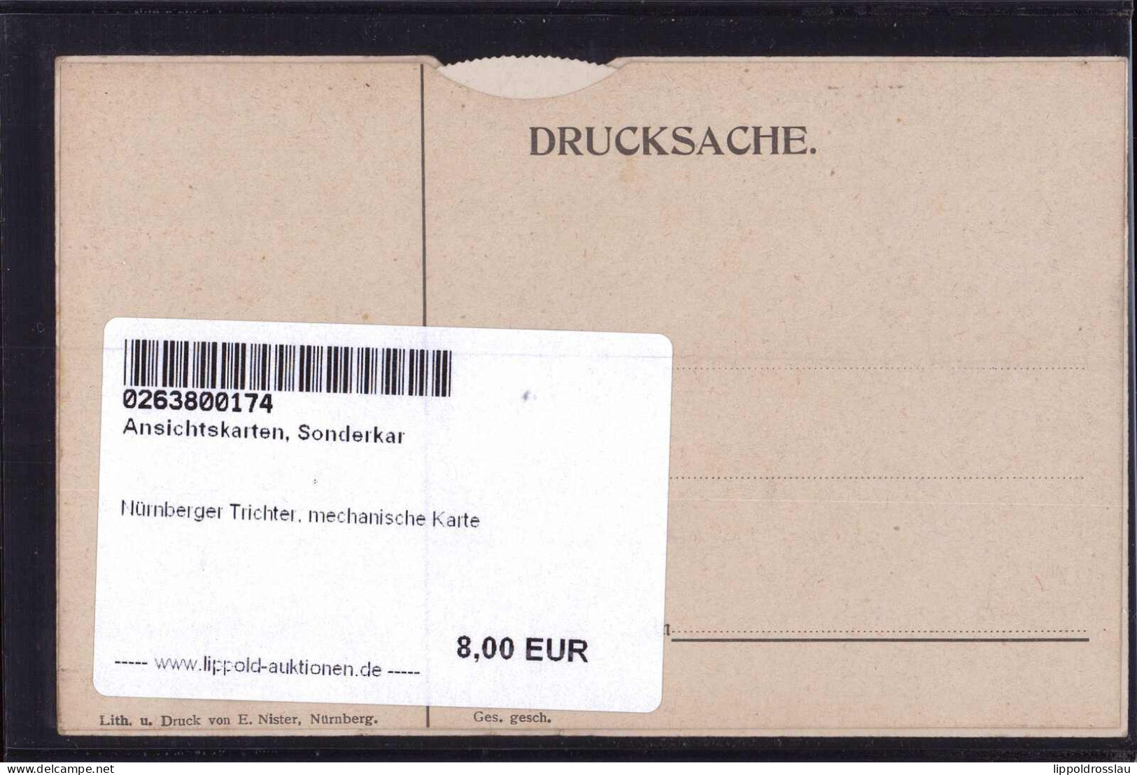 * Nürnberger Trichter, Mechanische Karte - Non Classés