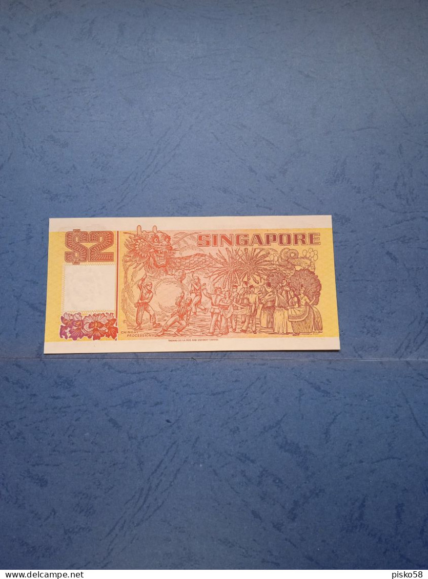 SINGAPORE-P27 2D 1990 UNC - Singapour