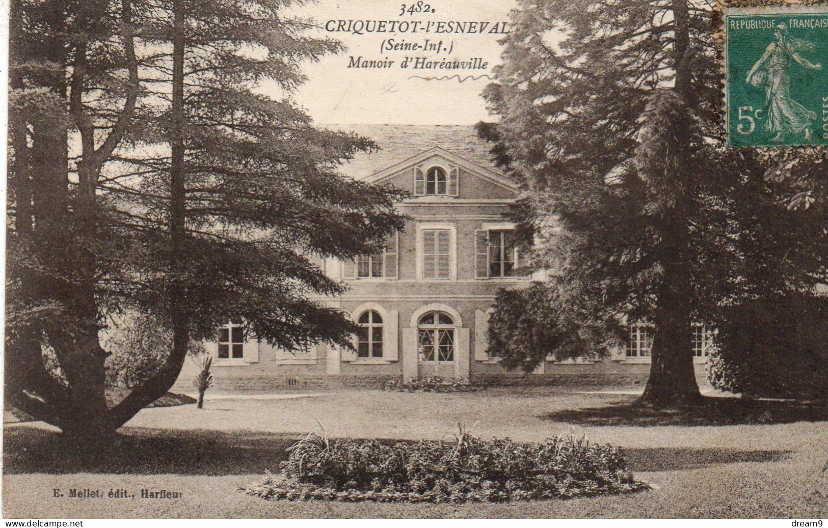 76 CRIQUETOT L'ESNEVAL - Manoir D'Haréauville - Criquetot L'Esneval