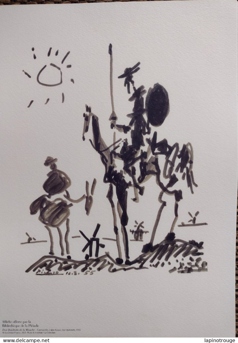 Ex-libris CERVANTES Don Quichotte La Pleiade 2023 - Illustrators G - I