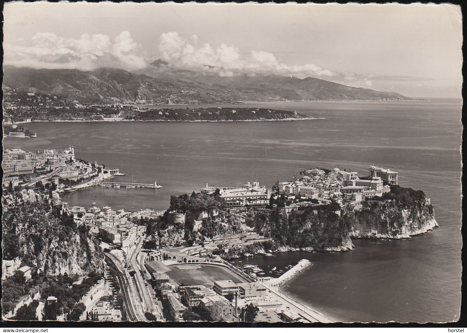 Monaco - Monte Carlo - Railway - Harbor - Nice Stamp 1957 - Porto