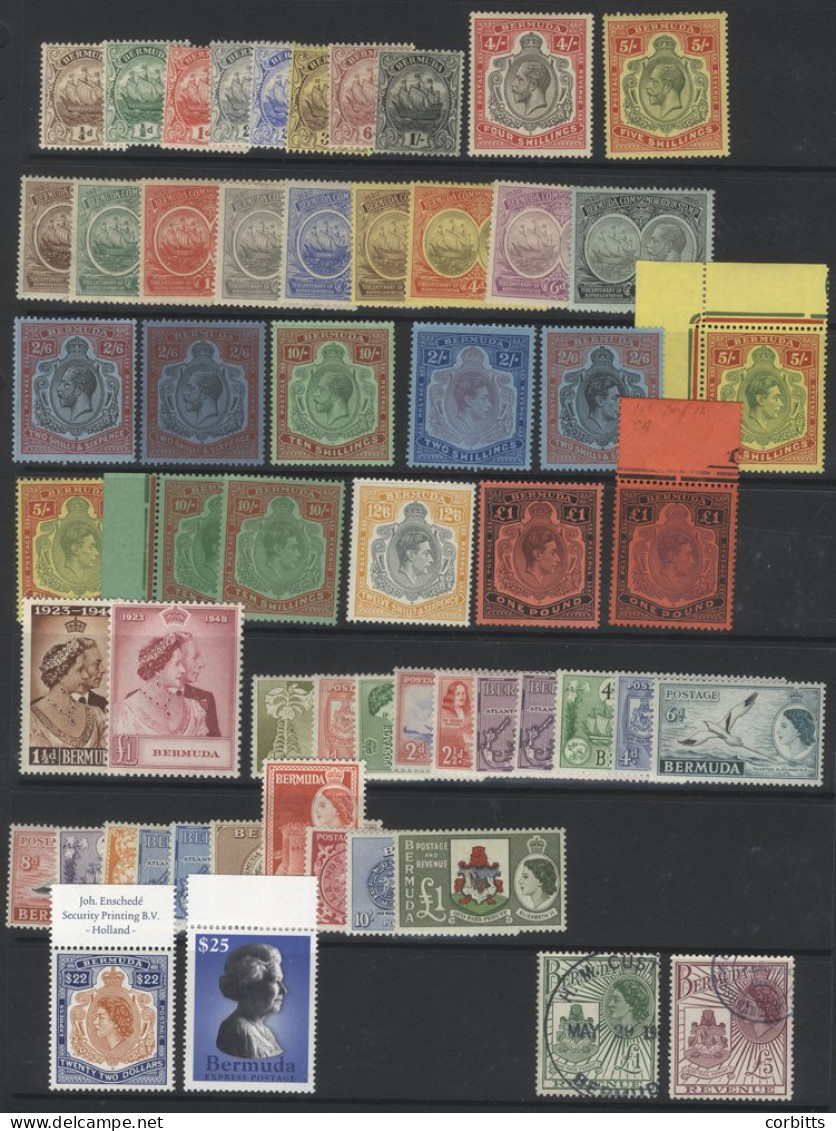 Mint Range On Hagners With 1918 4s & 5s, 1920 Set, 1924 2/6d Shades (2) & 10s, 1938 2s, 2/6d, 5s (2), 10s (2), 12/6d & £ - Sonstige & Ohne Zuordnung