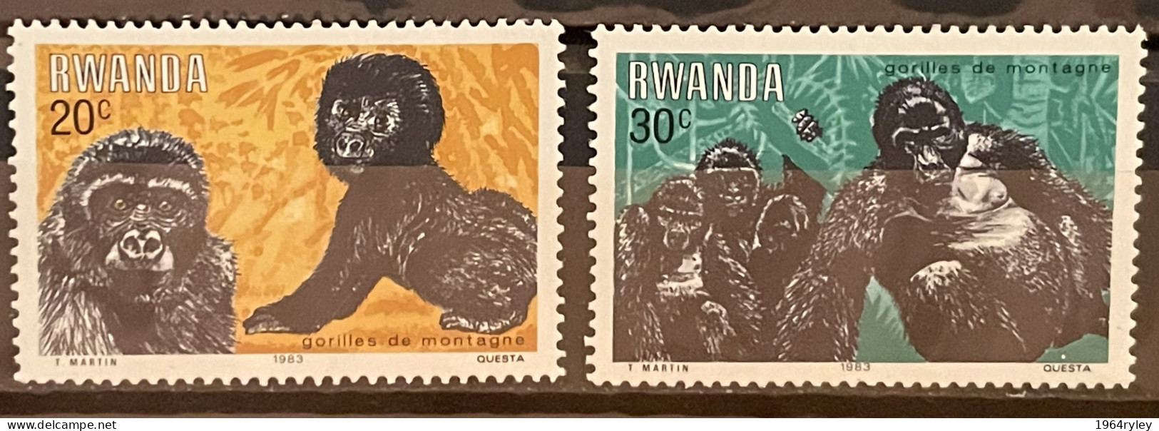 RWANDA - MNH** - 1983  # 1118/1119 - Ungebraucht