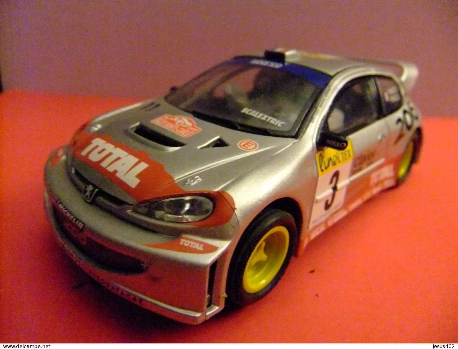 SCALEXTRIC // PEUGEOT 206 WRC // PILOTOS PANIZZI - PANIZZI // - Road Racing Sets