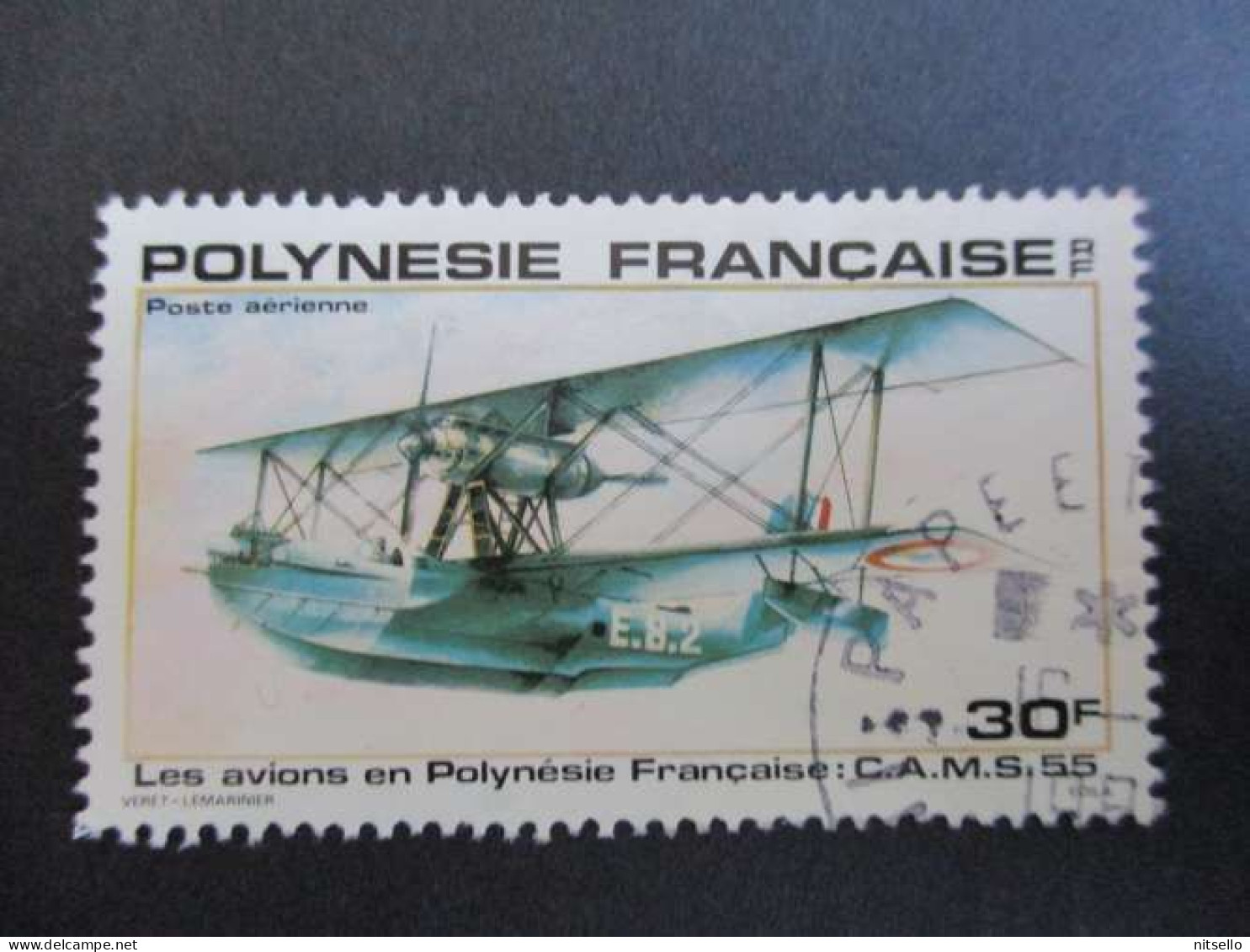 LOTE 2202A ///  (C020)  POLINESIA FRANCESA  - YVERT Nº: C AEREO 158 OBL 1980  ¡¡¡ OFERTA - LIQUIDATION - JE LIQUIDE !!! - Usati