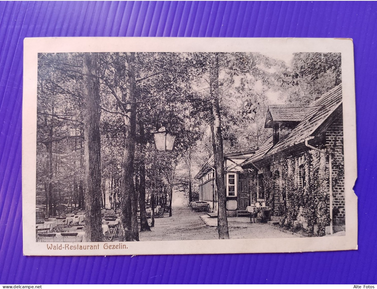 Alte AK Ansichtskarte Postkarte Gezelin Leverkusen Schlebusch Gasthof Restaurant Nordrhein Westfalen Deutsches Reich Alt - Leverkusen