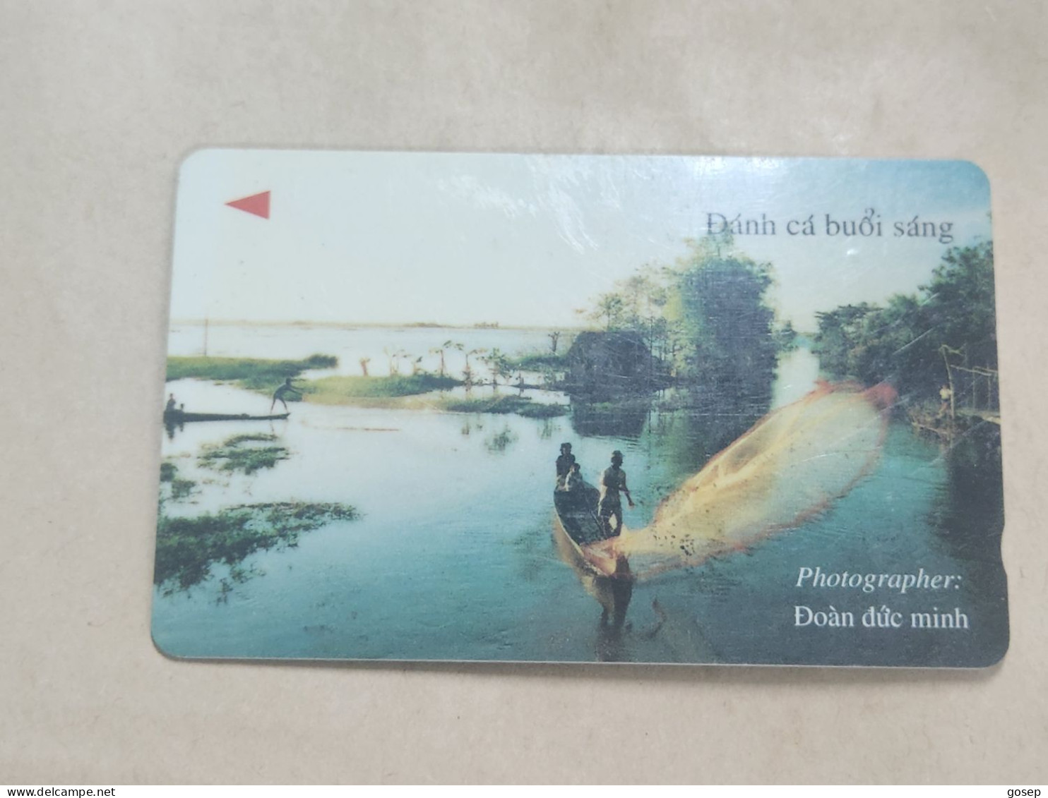 VIETNAM(10UPVA)GPT-Danh Ca Buoi Sang-(17)(10UPVA020587)(60.000 Vietnamese Dong)(tirage-60.000)used Card+1card Prepiad - Vietnam
