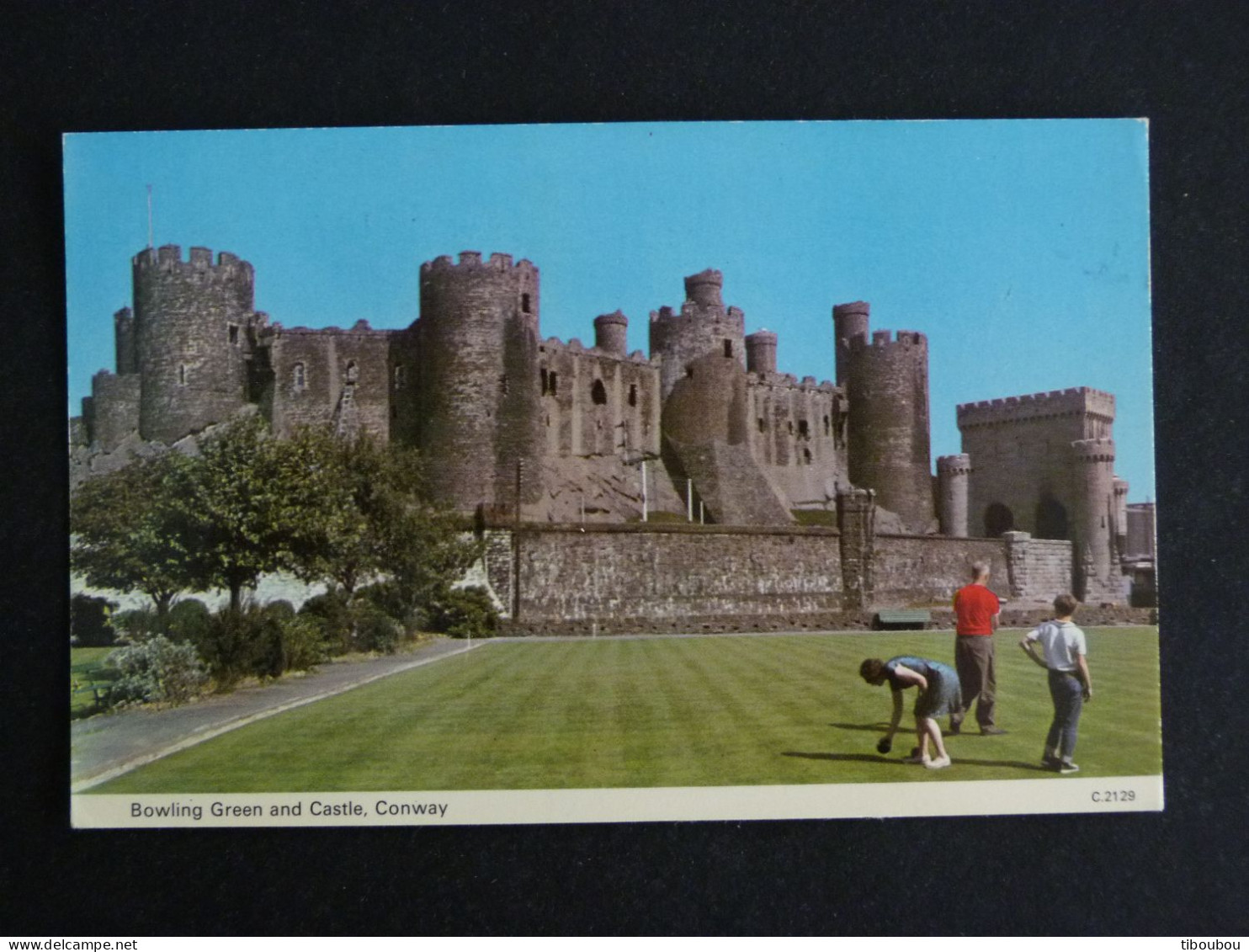 PAYS DE GALLES WALES - BOWLING GREEN AN CASTLE CONWAY CONWY - Zu Identifizieren