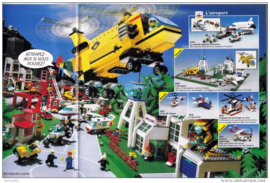 UN CATALOGUE LEGO DE 1994 NEUF DE 56 PAGES EN COULEUR VENDU EN L'ETAT NEUF TECHNIC SYSTEM DUPLO... - Catalogues