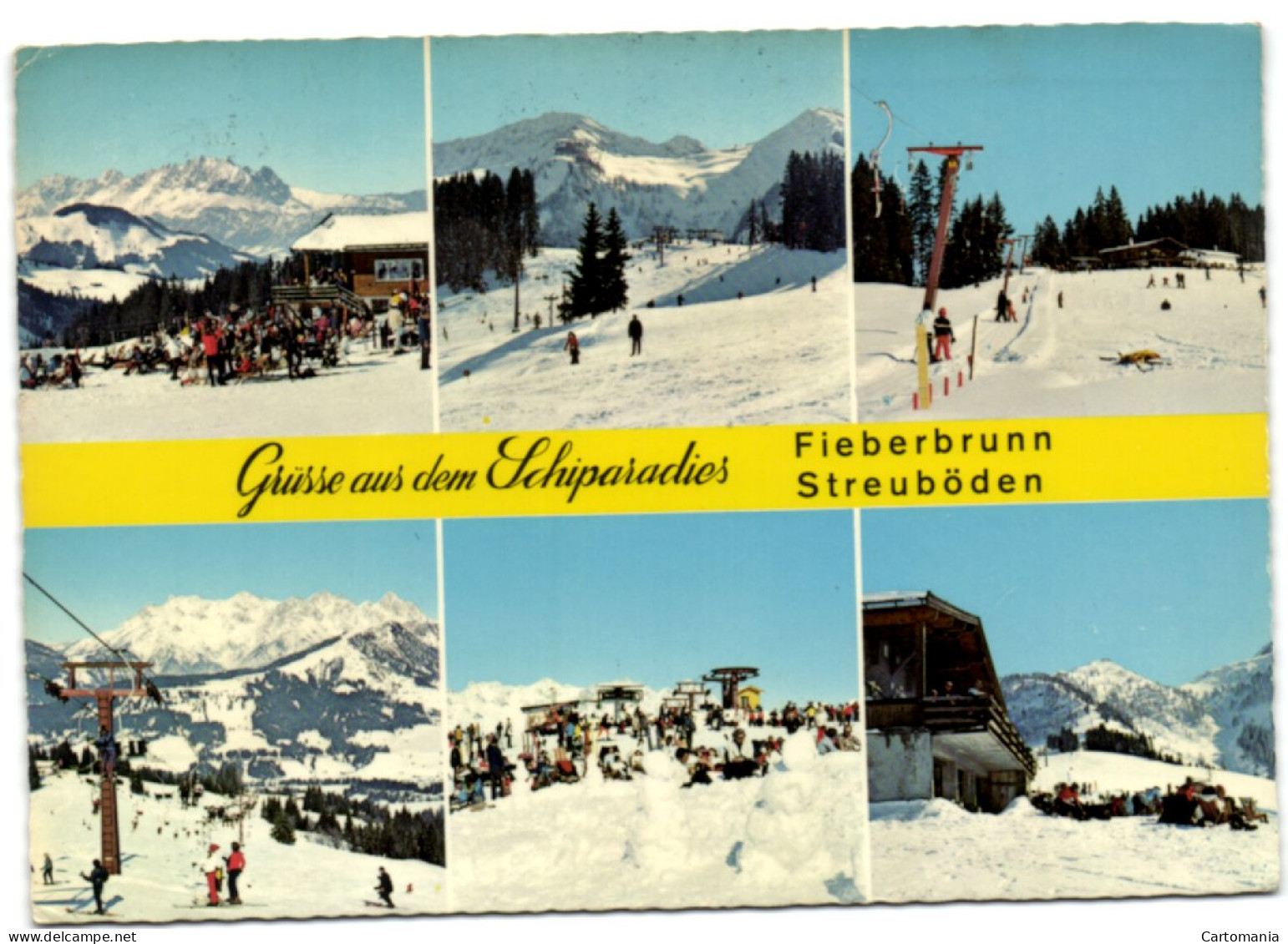 Grüsse Aus Dem Schiparadies Fieberbrunn - Streuböden - Fieberbrunn