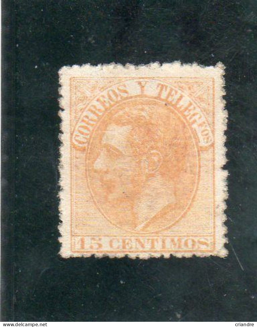 Espagne  Année 1882  Alphonse XII N° 193*** - Unused Stamps