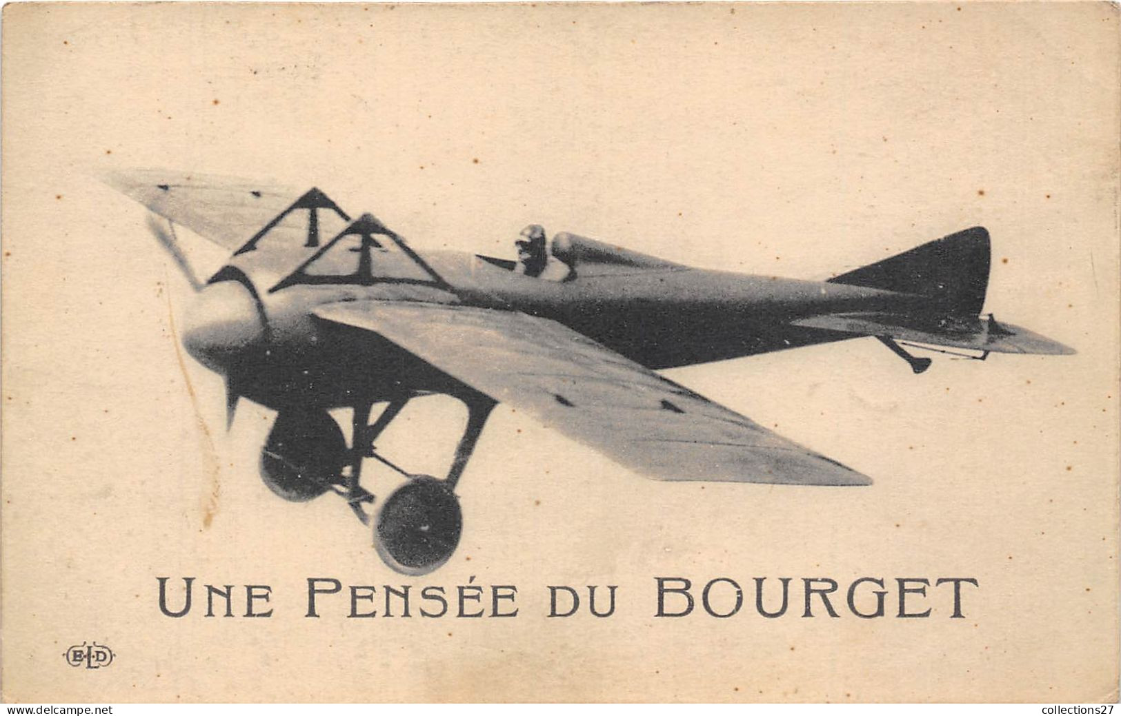 93-LE-BOURGET- UNE PENSEE DU BOURGET - Le Bourget
