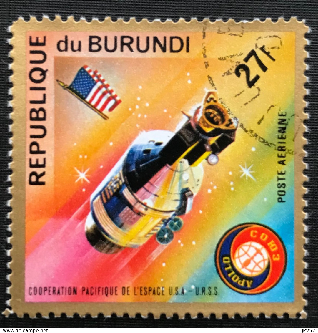 Royaume Du Burundi - C14/33 - 1975 - (°)used - Michel 1144A - Ruimtevaart - Oblitérés