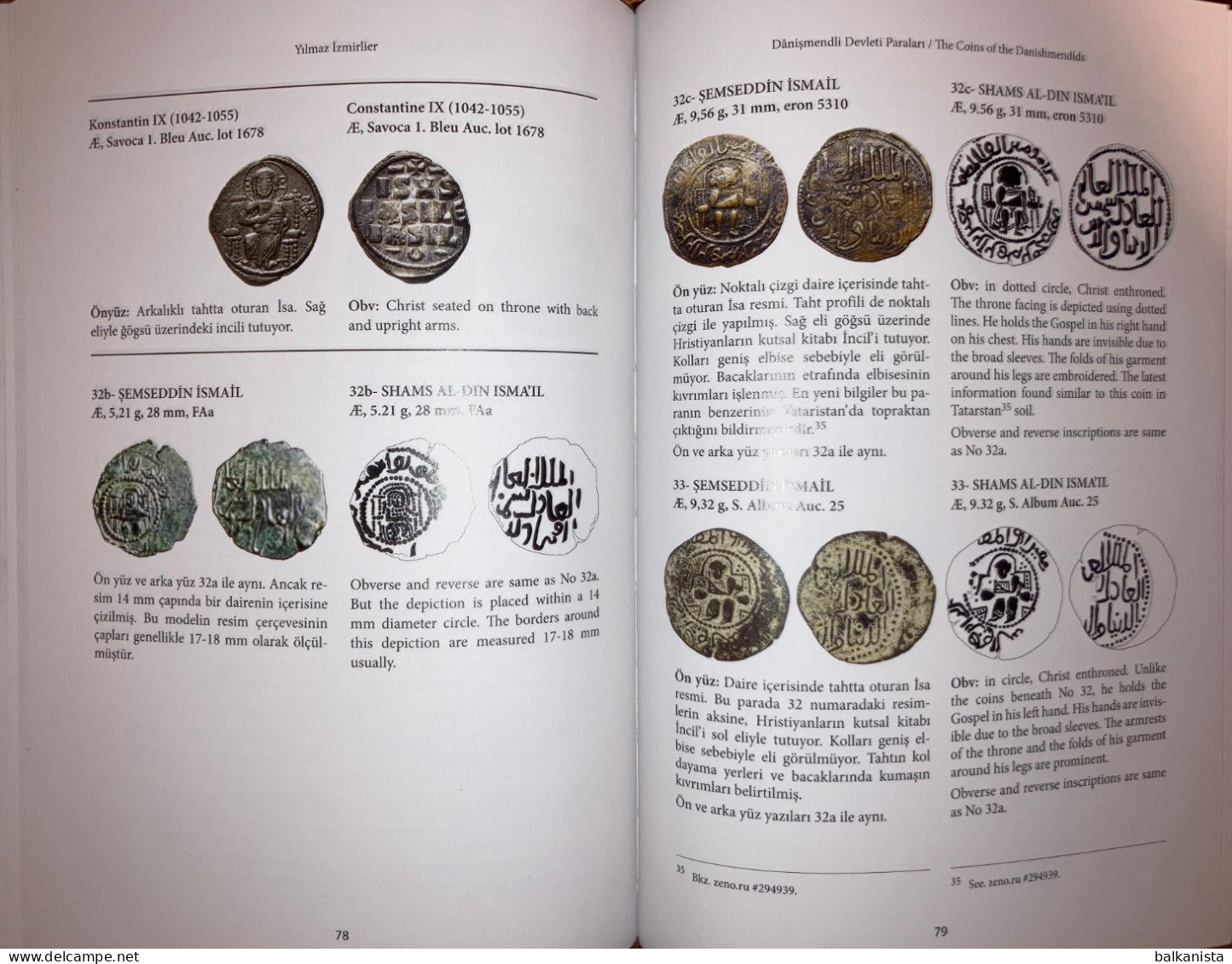 The Coins of the Danishmendids Numismatic Anatolia Turkey